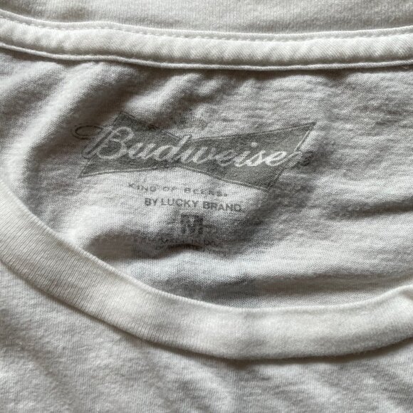 BUNDLE & SAVE! Men's LUCKY BRAND Budwiser tee, size M - Picture 2 of 3